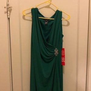 Green formal dress
